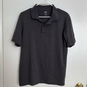 Uniqlo Dark Gray Polo